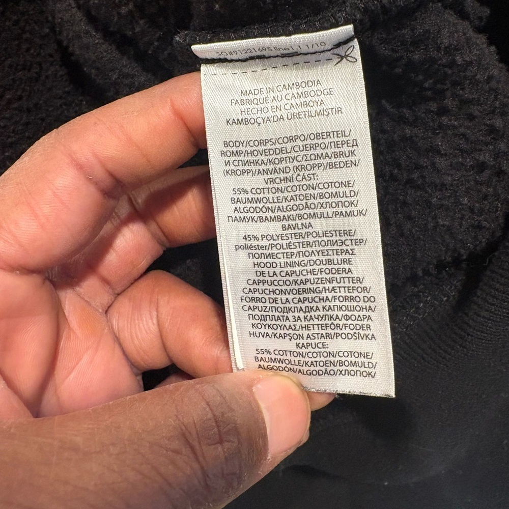 Polo Ralph Lauren Checked Big Pony Logo Hoodie - Picture 5 of 6